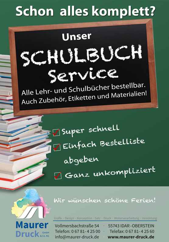 Schulbuchbestellung
